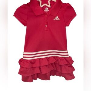 Adidas Hot Pink Dress (18m)